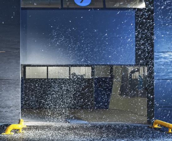 Панорамные ворота AluTherm в Павловской