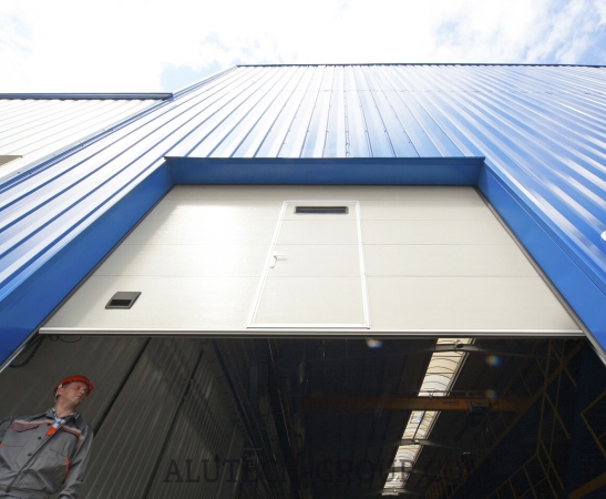 Промышленные ворота Алютех Protrend в Павловской